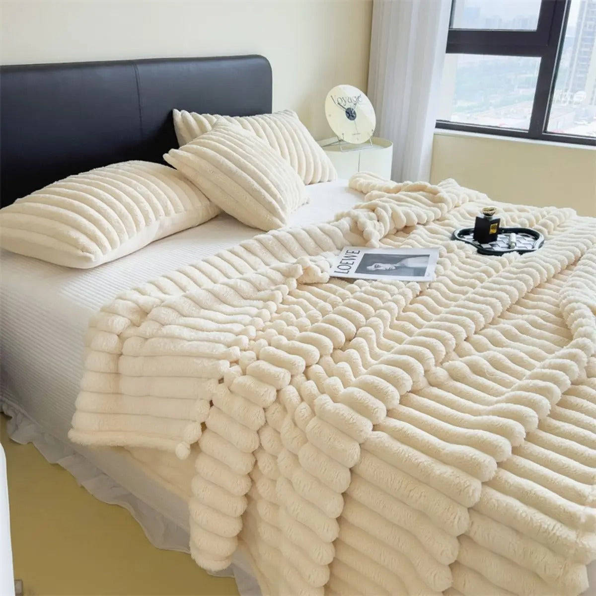 Wide Striped Blanket