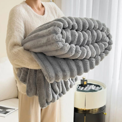 Wide Striped Blanket