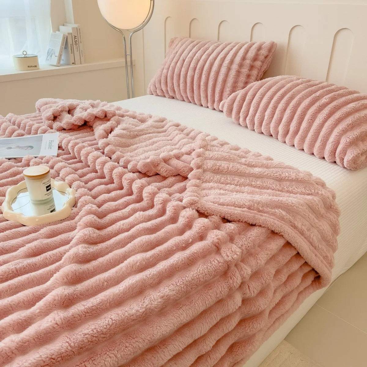 Wide Striped Blanket